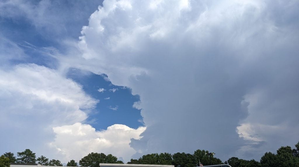 Rain over GA